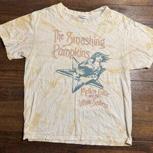 RARE VTG Daydreamer Free People SMASHING PUMPKINS Tie-dye Short Sleeve T-shirt